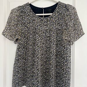 J. Crew size 0 Floral Blouse